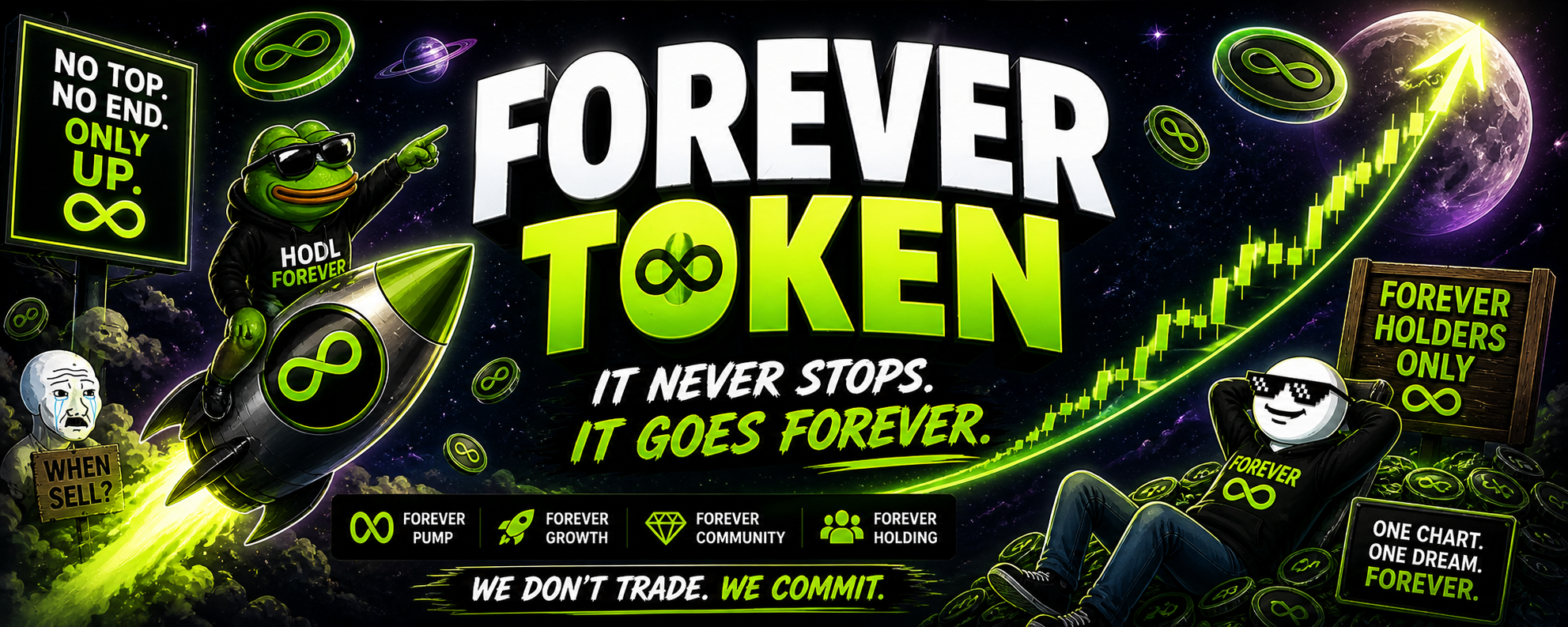 FOREVER TOKEN Banner